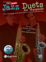 GORDON GOODWINS BIG PHAT JAZZ DUETS SAXOPHONE BK/CD cover